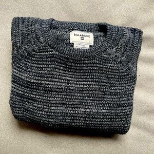 Men’s Billabong sweater, gray, size L